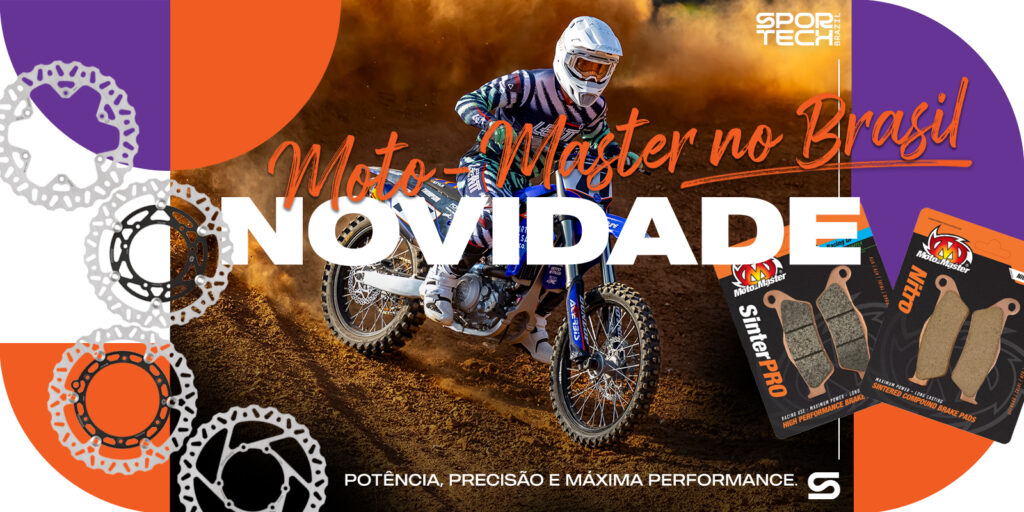 Moto-Master no Brasil: sistemas de freio de alta performance para motocross e enduro agora no portfólio da SPORTECH